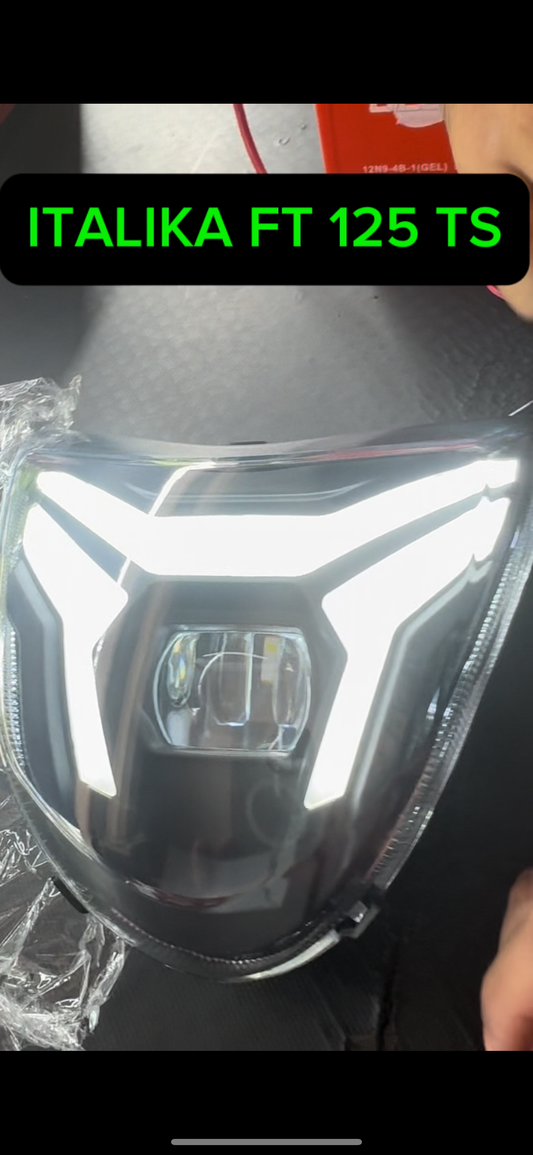 FARO DE LED FULL NUEVA GENERACION PARA
ITALIka FT125TS 2016-2022 ,Ft150 ts 2016-2018
