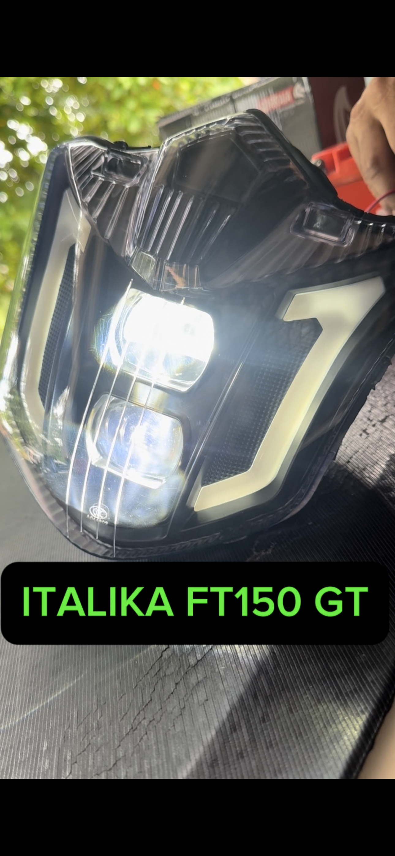 Italika FT 150 gt grafito 2013-2014